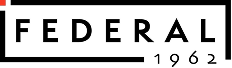 Black text logo reading "FEDERAL" in bold uppercase letters, with "1962" in smaller font below, enclosed by a partial rectangular border on a light background.